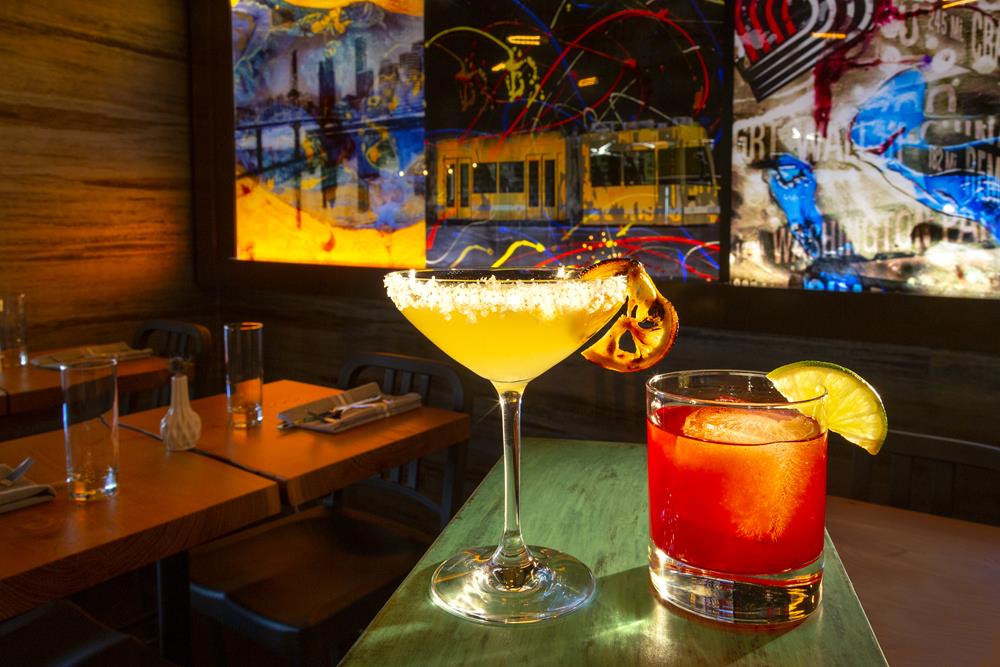 urban steel martinis and cocktails